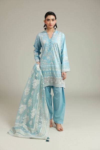 Embroidered | Cambric | Fabrics 3 Piece | AED 230.00