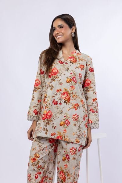 Printed | Cotton Dobby | Kurta | AED 100.00