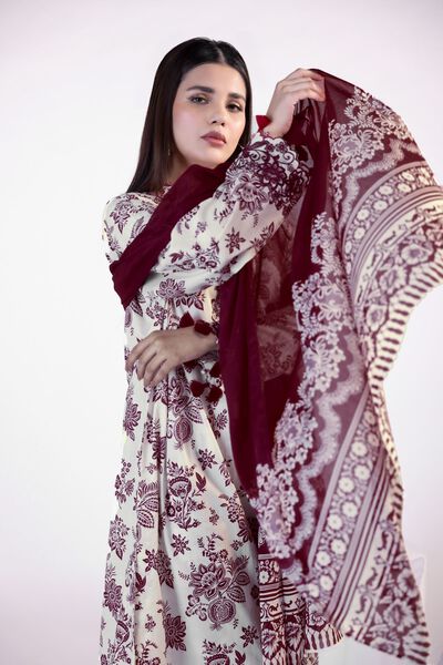 Embroidered | Lawn | Fabrics 3 Piece | AED 90.00