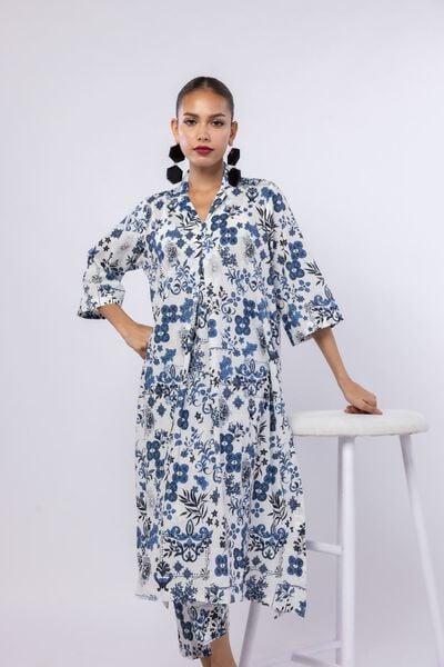 Printed | Cambric | Kurta | AED 80.00