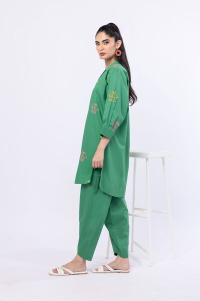 Dyed | Crosshatch Poplin | Pants | AED 18.00