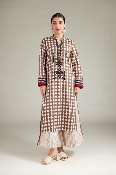 Embroidered | Cotton Viscose | Pants | AED 30.00