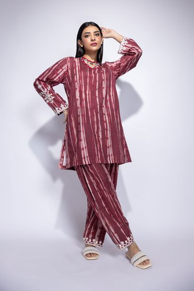 Embroidered | Dobby | Pants | AED 80.00
