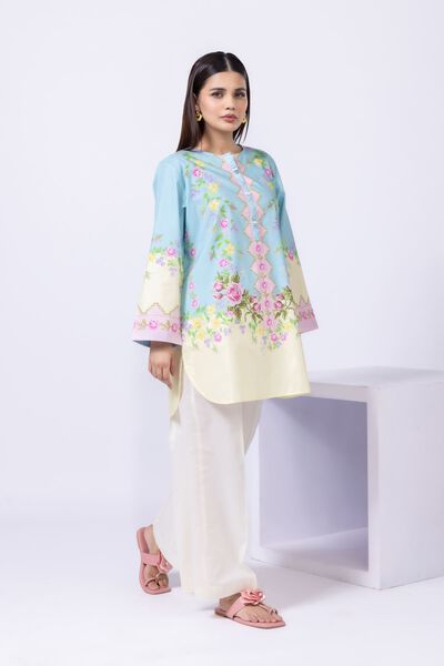 Printed | Cambric | Kurta | AED 80.00