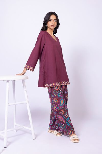 Printed | Khaddar | Pants | AED 60.00