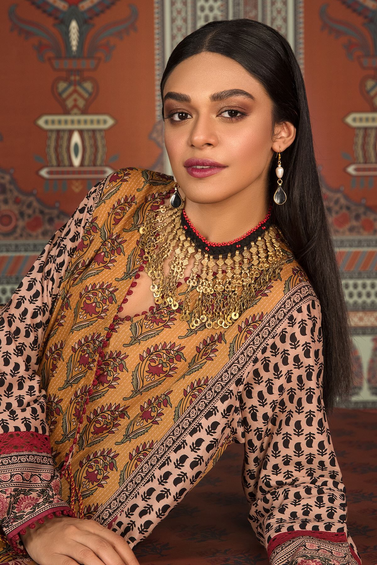 Khaadi three outlet piece lawn 2019