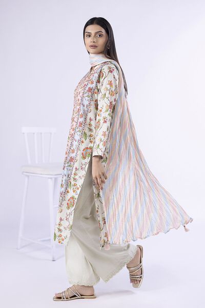 Printed | Voile | Dupatta | AED 80.00