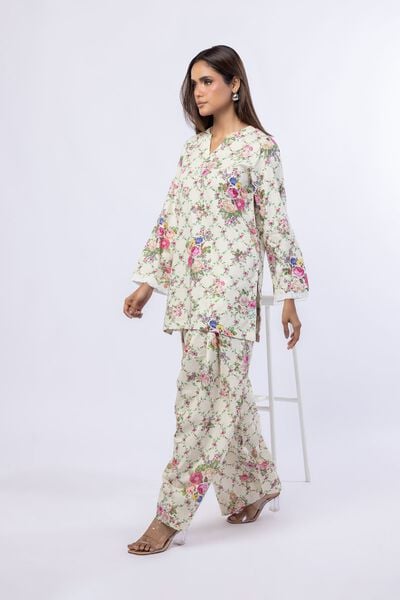 Printed | Cotton Dobby | Pants | AED 60.00