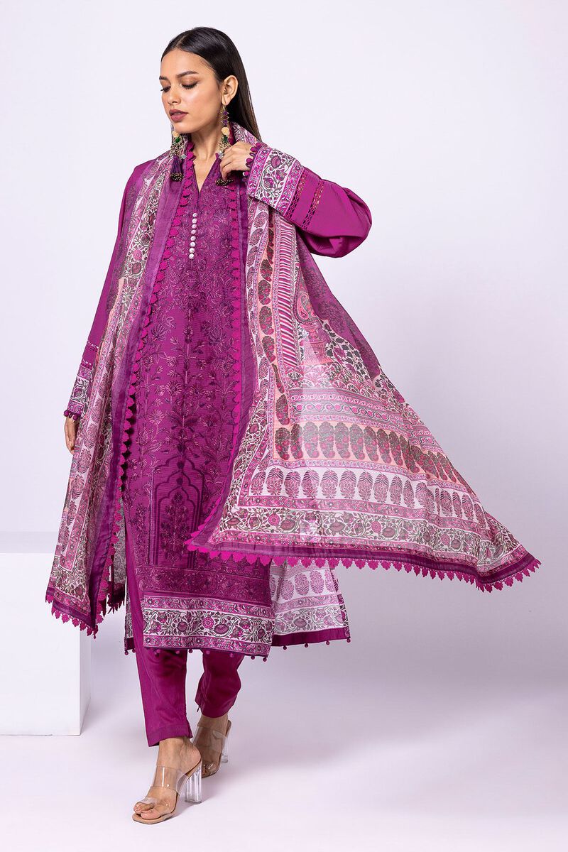 Embroidered | Diamond Dobby | Fabrics 3 Piece | null