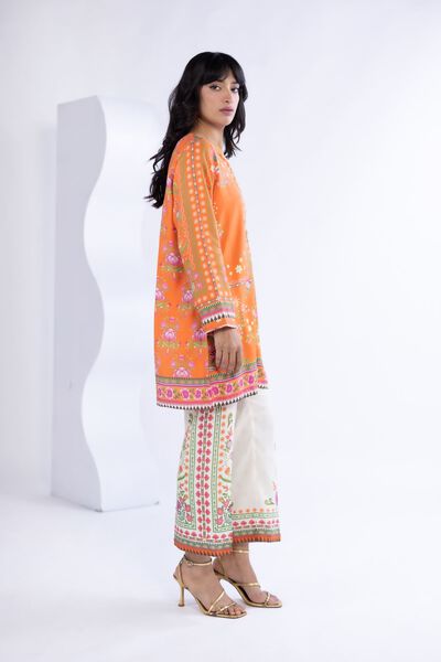 Printed | Thai Silk | Pants | AED 46.00