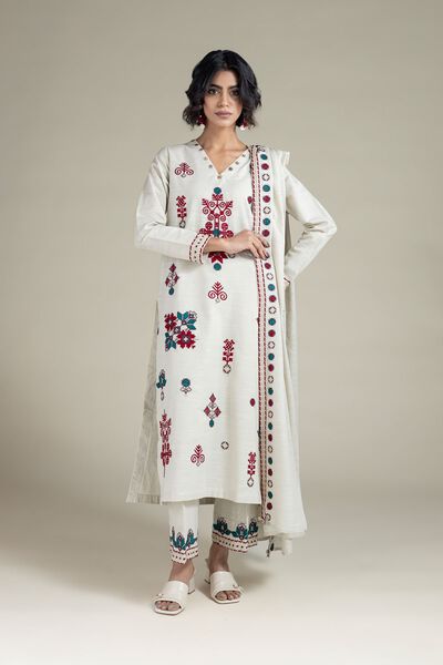 Embroidered | Khaddar | Pants | AED 60.00