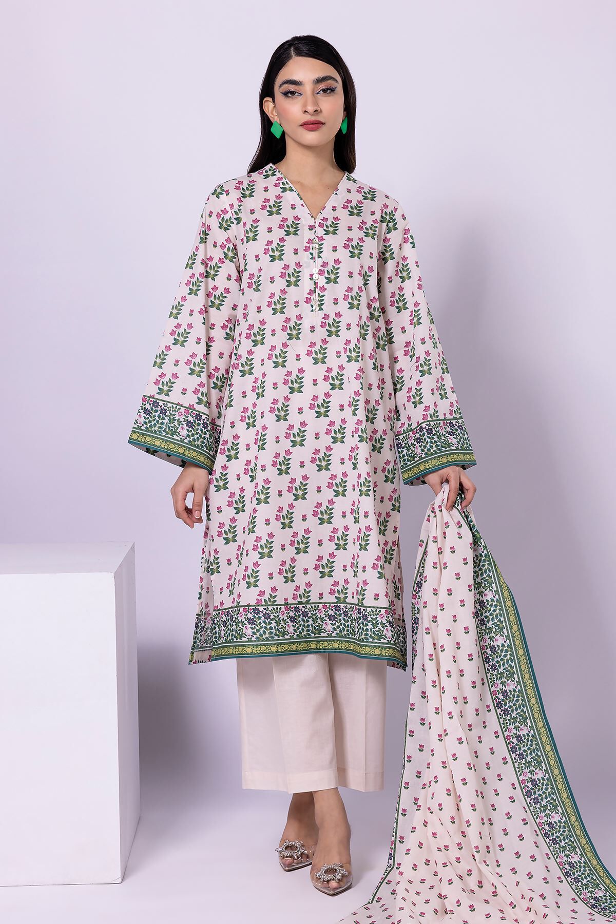 Buy Fabrics 3 Piece Suit 31.50 AED 1001757419 Khaadi United