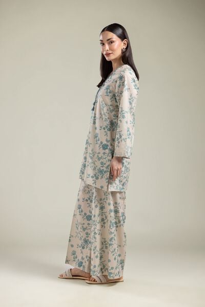 Printed | Cotton Viscose | Floral Cotton Pants | AED 100.00