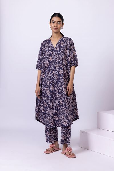Printed | Ripple Crinkle | Kurta | AED 60.00