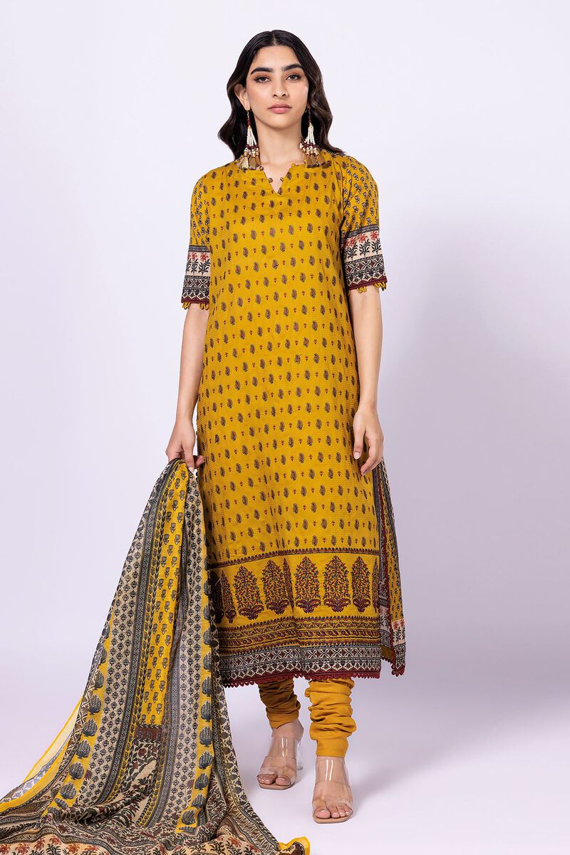 Embroidered | Diamond Dobby | Fabrics 3 Piece | null