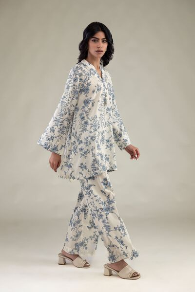 Embroidered | Cambric | Pants | AED 130.00
