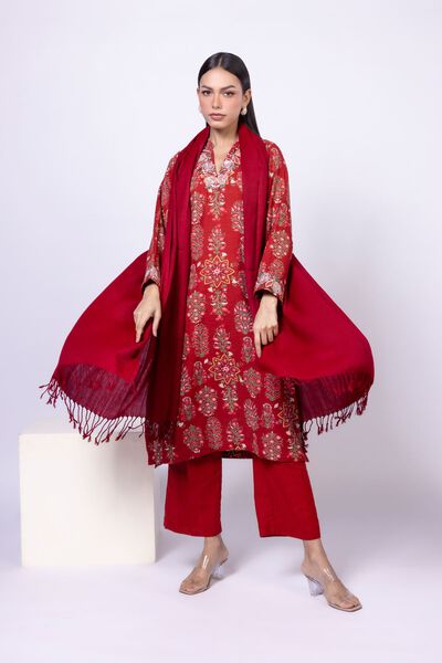 Embroidered | Khaddar | Kurta | AED 120.00
