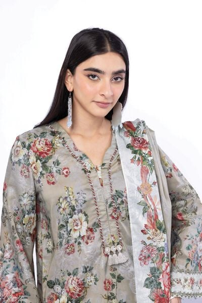 Printed | Jacquard | Fabrics 3 Piece | AED 180.00