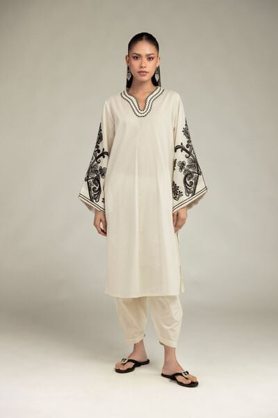 Embroidered | Cotton Dobby | Cotton Dobby Shalwar | AED 100.00