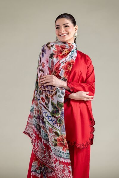 Embroidered | Chiffon | Dupatta | AED 100.00