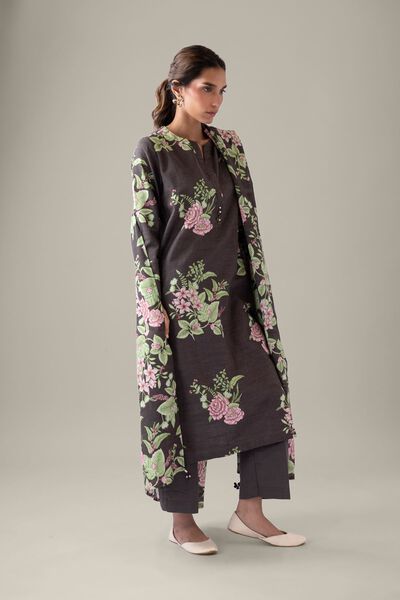 Dyed | Khaddar | Pants | AED 60.00