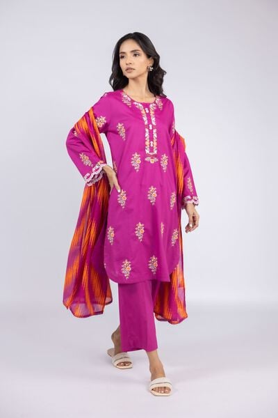 Embroidered | Cambric | Kurta | AED 120.00