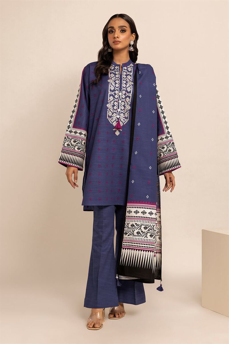 Embroidered | Khaddar | Fabrics 3 Piece | null