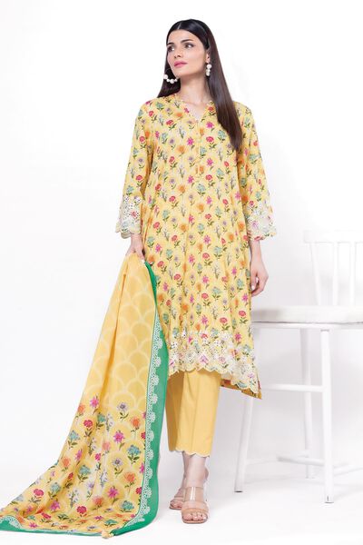 Embroidered | Lawn | Fabrics 3 Piece | AED 80.00