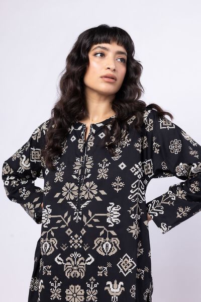 Printed | Cambric | Kurta | AED 50.00