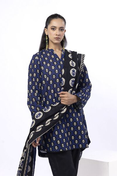 Printed | Light Khaddar | Tailored 3 Piece | AED 90.00