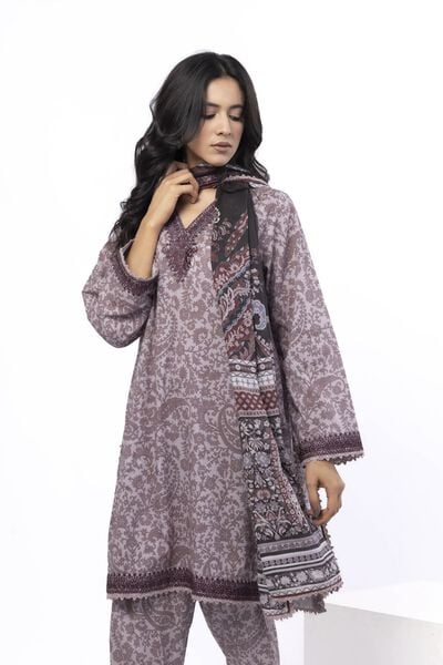 Embroidered | Cotton | Fabrics 3 Piece | AED 140.00