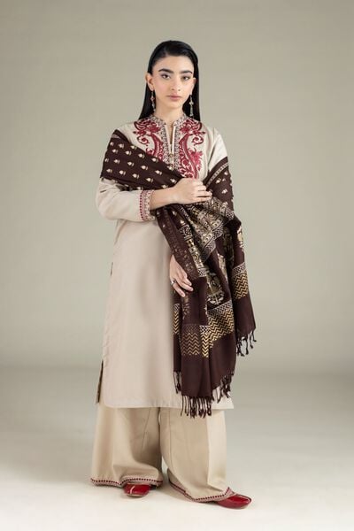 Embroidered | Heavy Blended Viscose | Pants | AED 75.00