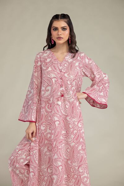 Printed | Cambric | Printed Cambric Kurt | AED 50.00