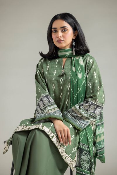 Embroidered | Lawn | 3-Piece Lawn Tailored Set | AED 150.00