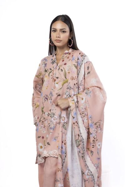 Embroidered | Blended Khaddar | Tailored 3 Piece | AED 120.00