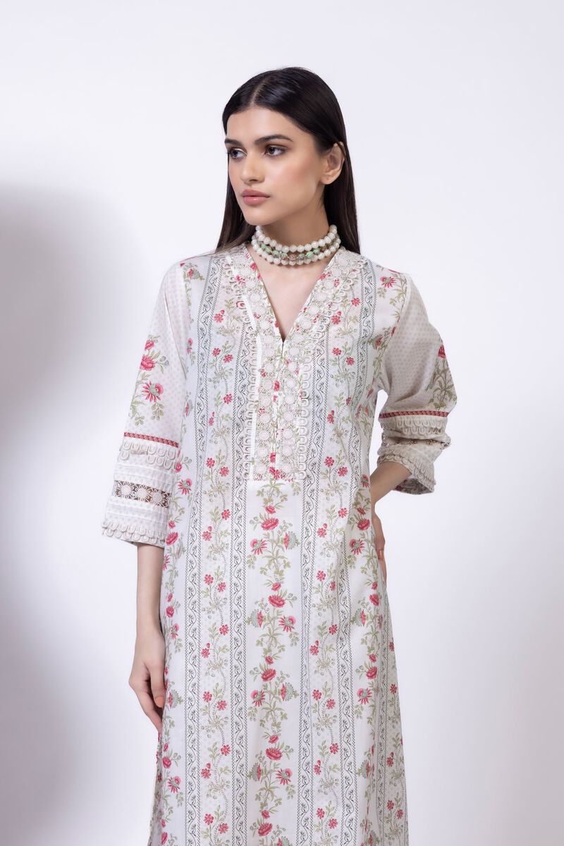 Embroidered | Cambric | Kurta | AED 100.00