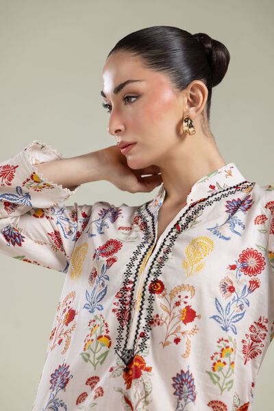 Embroidered | Cambric | Kurta | AED 130.00