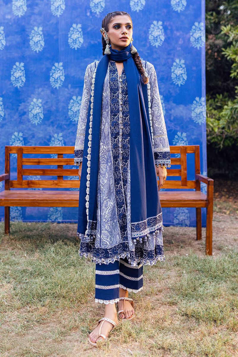 Printed | Light Khaddar | Fabrics 3 Piece | null