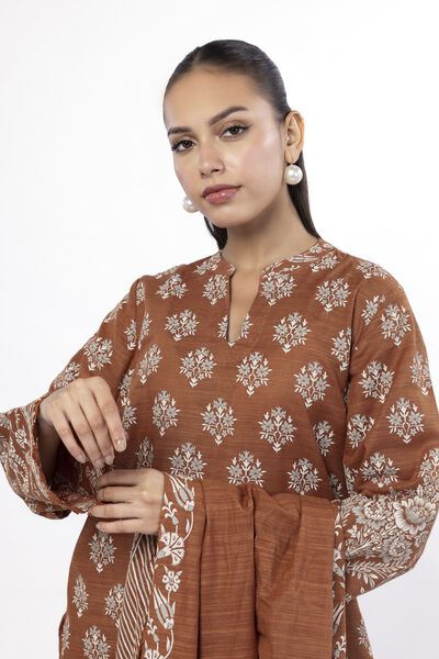 Printed |Light Khaddar | Fabrics 3 Piece | AED 140.00