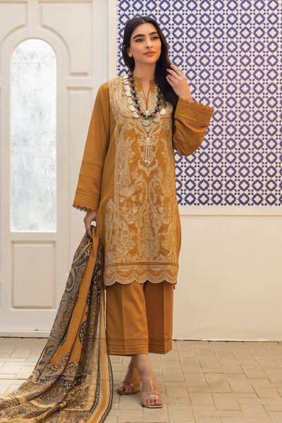 Dobby | Embroidered | Fabrics 3 Piece | AED 96.00