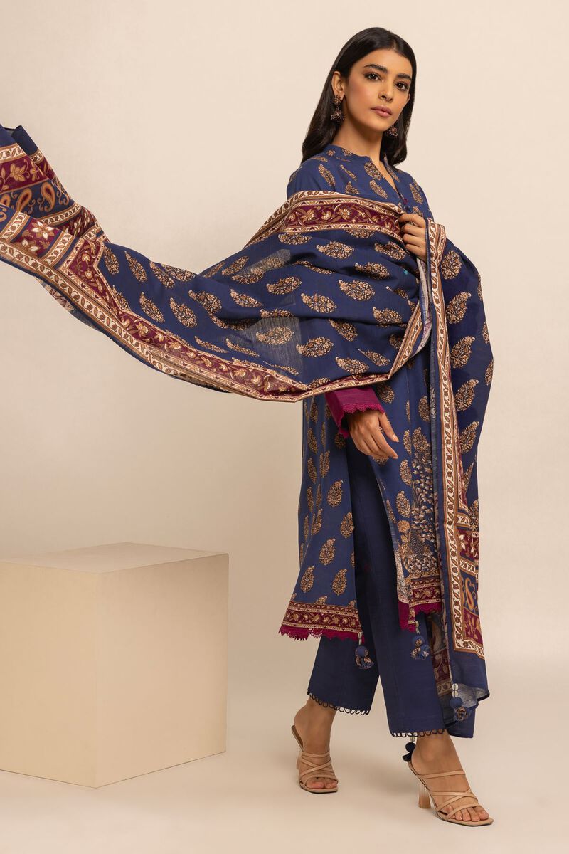 Embroidered | Light Khaddar | Fabrics 3 Piece | null