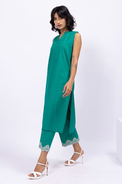 Classic Kameez, GREEN, hi-res
