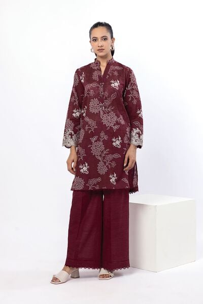 Embroidered | Light Khaddar | Tailored 2 Piece | Top and Bottom | AED 140.00