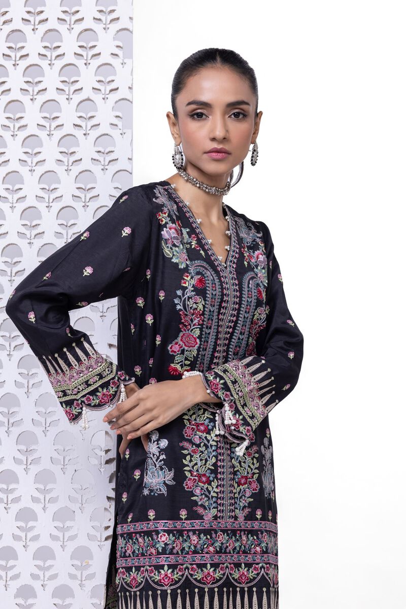 Embroidered | Raw Silk | Kurta | null