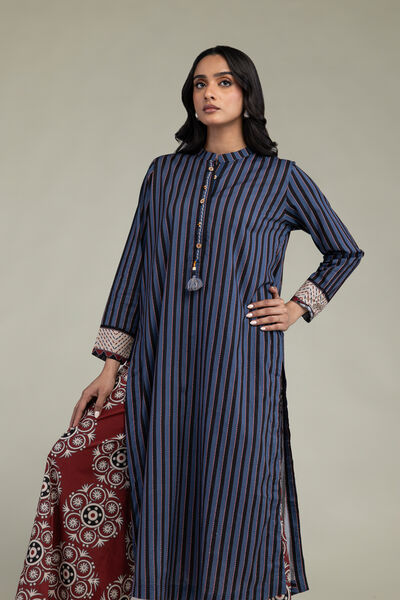 Printed | Cambric | Printed Cambric Kurta | AED 150.00