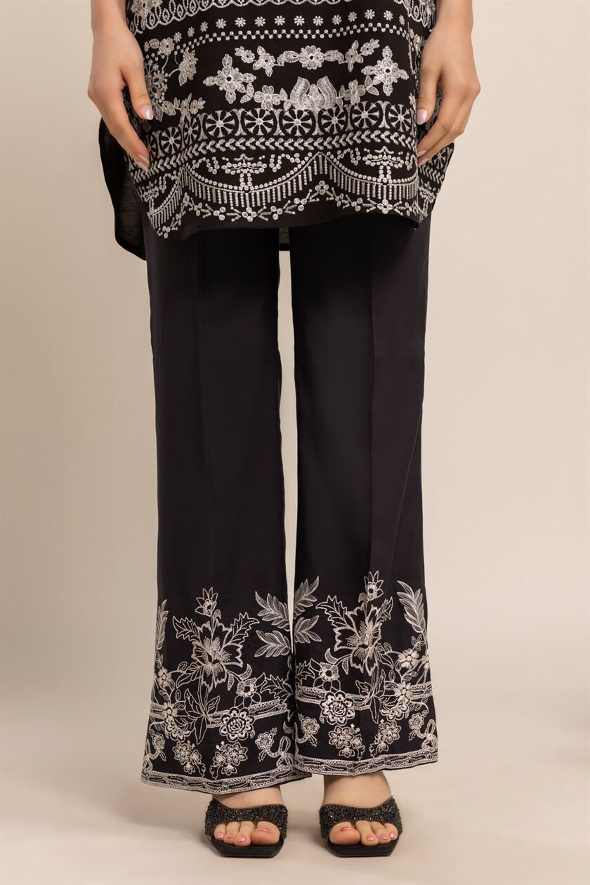 Khaadi embroidered trousers sales