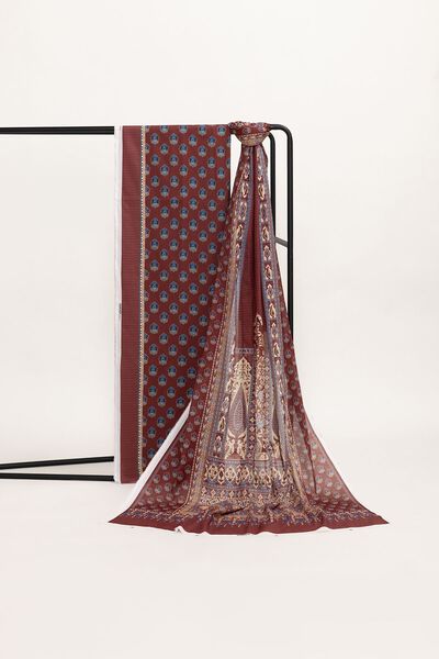 Fabrics 2 Piece | Top Dupatta
