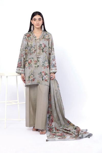 Printed | Jacquard | Fabrics 3 Piece | AED 180.00