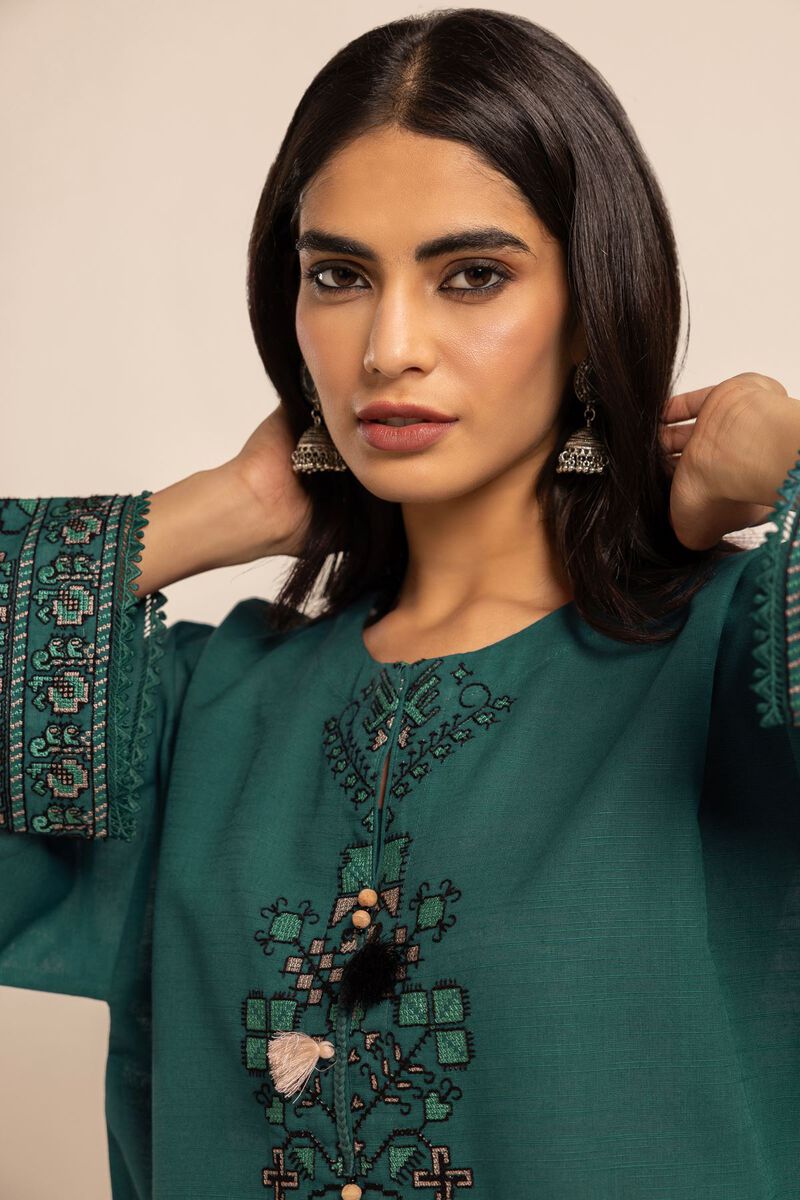 Crosshatch | Embroidered | Fabrics 2 Piece | Top Bottoms | null