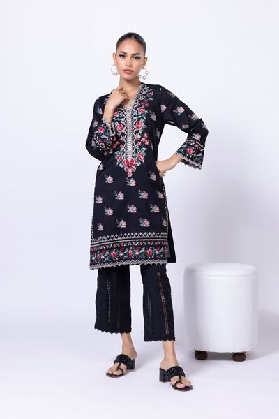 Embroidered | Cambric | Pants | AED 36.00